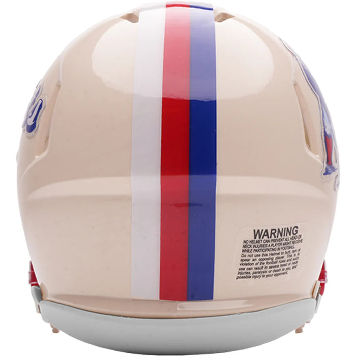 New England Patriots Riddell Mini Speed Helmet - RETRO - Game Day Treasures
