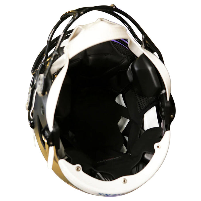 Carolina Panthers Authentic SpeedFlex Helmet - 2022 Alternate - Game Day Treasures