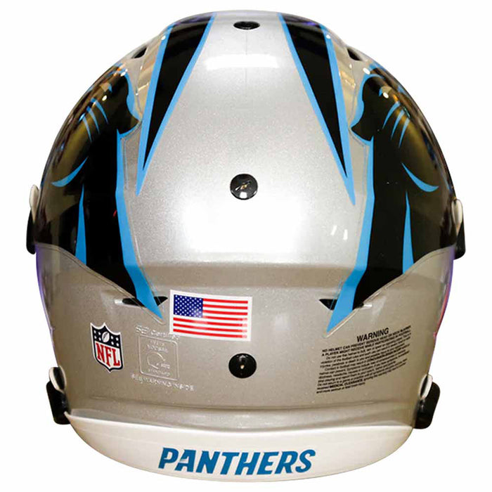 new speedflex helmet panthers Carolina Panthers Authentic Riddell SpeedFlex Helmet — Game Day Treasures