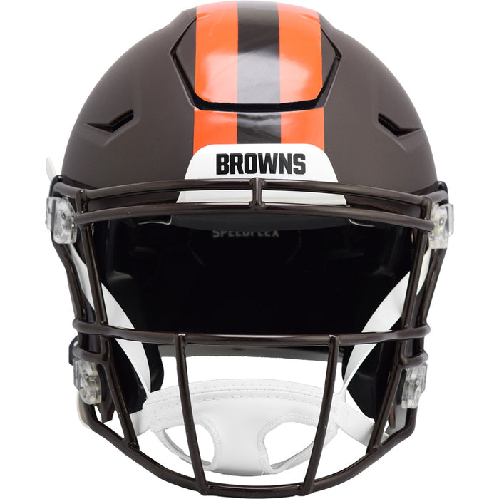 Cleveland Browns Authentic SpeedFlex Helmet - 2025 Alternate - Game Day Treasures