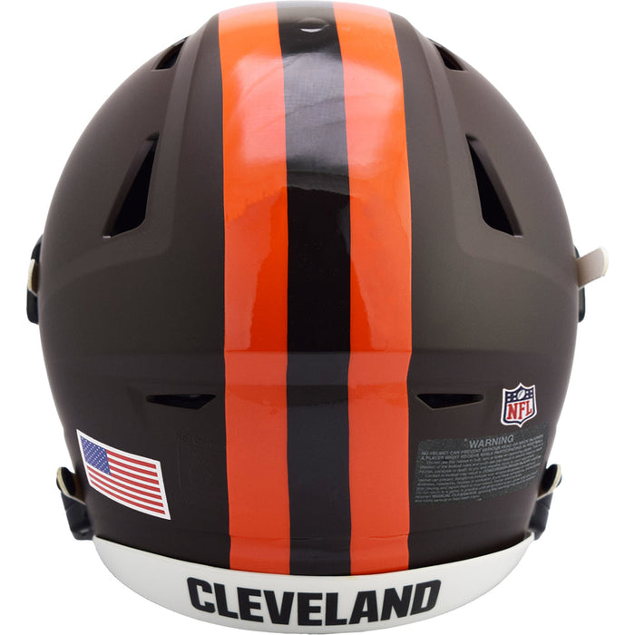 Cleveland Browns Authentic SpeedFlex Helmet - 2025 Alternate - Game Day Treasures