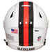 Cleveland Browns Authentic SpeedFlex Helmet - 2023 White Out - Game Day Treasures
