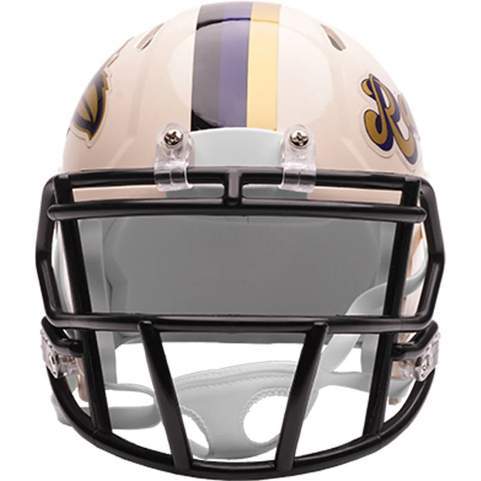 Baltimore Ravens Riddell Mini Speed Helmet - RETRO
