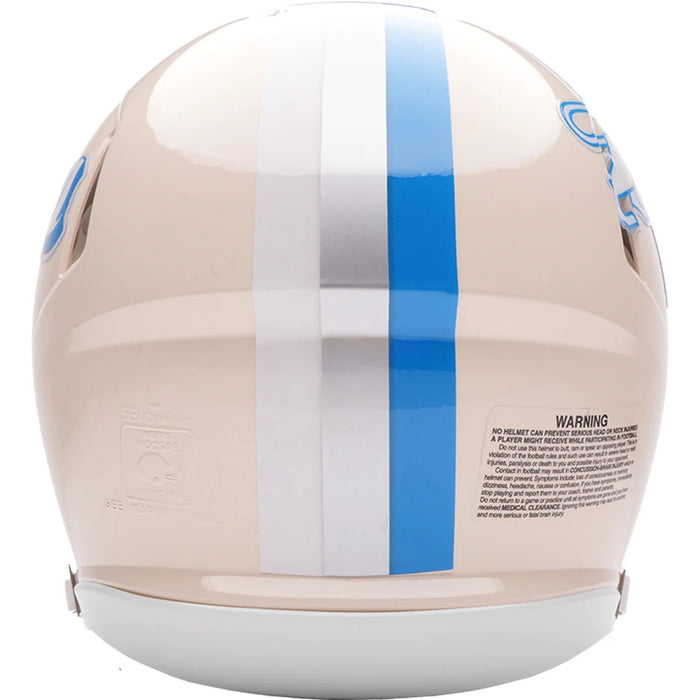 Detroit Lions Riddell Mini Speed Helmet - RETRO