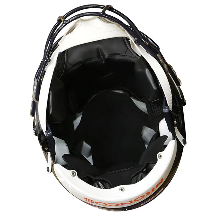 denver broncos leather football helmet Denver Broncos Authentic Speedflex