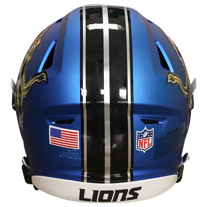 Detroit Lions Authentic SpeedFlex Helmet - 2024 Alternate - Game Day Treasures