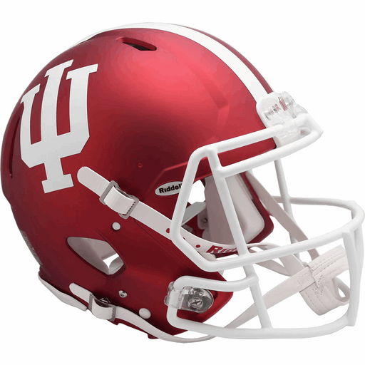 Indiana Hoosiers Authentic Speed Helmet - Anodized Crimson - Game Day Treasures