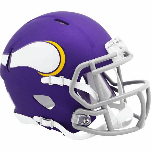 Minnesota Vikings Mini Throwback Speed Helmet - Tribute - Game Day Treasures