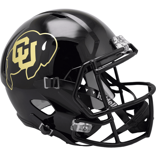 Colorado Buffaloes Replica Speed Helmet - Black - Game Day Treasures