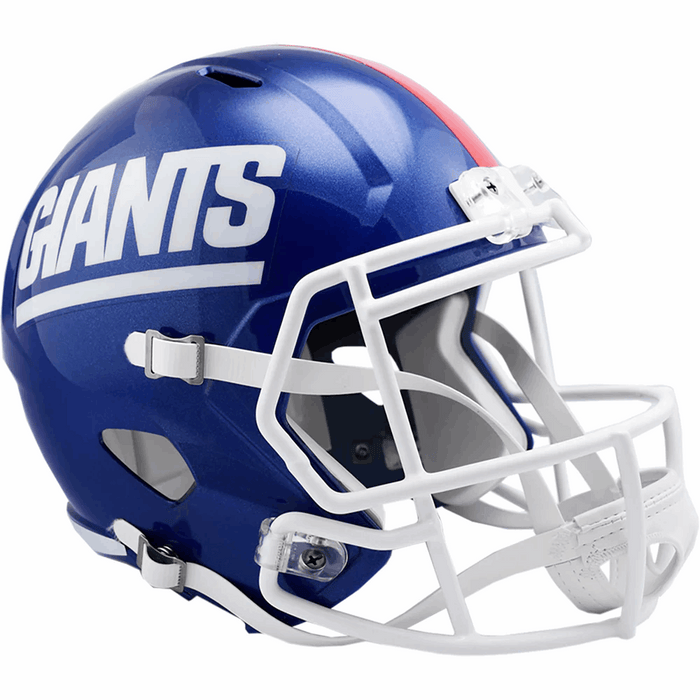 New York Giants Replica Riddell Speed Helmet - Color Rush - Game Day Treasures