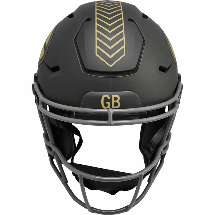 Green Bay Packers Authentic SpeedFlex Helmet - Salute To Service 2025 - Game Day Treasures