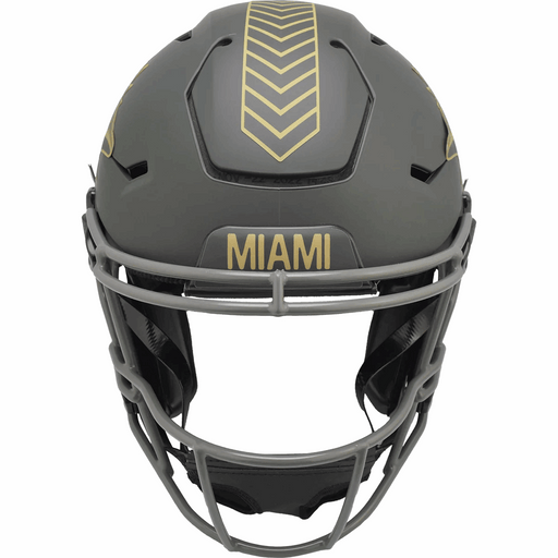 Miami Dolphins Authentic SpeedFlex Helmet - Salute To Service 2025 - Game Day Treasures