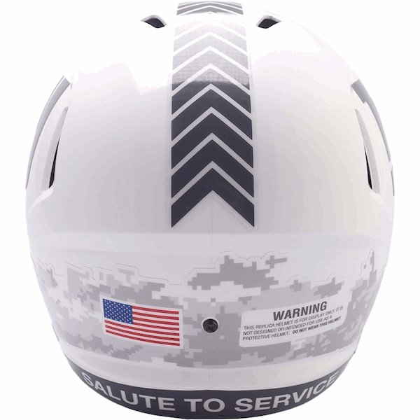 Miami Dolphins Replica Speed Helmet - Salute To Service 2024 - Game Day Treasures