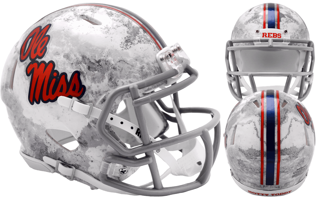 Mississippi (Ole Miss) Rebels Mini Speed Helmet - RealTree Camo - Game Day Treasures