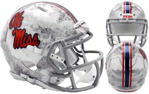 Mississippi (Ole Miss) Rebels Mini Speed Helmet - RealTree Camo - Game Day Treasures