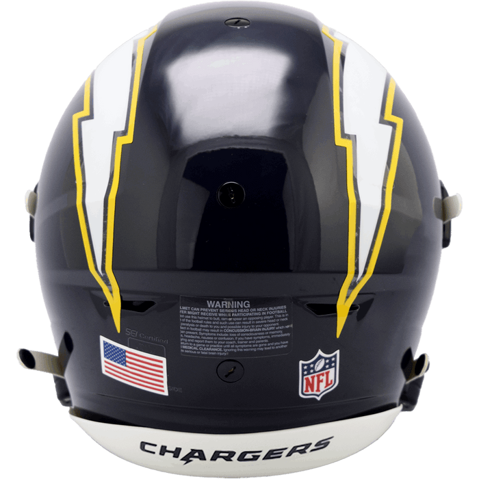 Los Angeles Chargers Authentic SpeedFlex Helmet - 2025 Alternate - Game Day Treasures