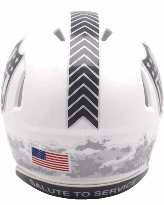Philadelphia Eagles Replica Speed Helmet - Salute To Service 2024 - Game Day Treasures