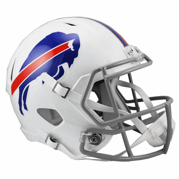 Buffalo Bills Replica Throwback Speed Helmet (2011-2020) - Game Day Treasures