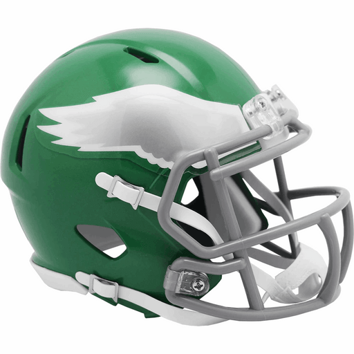 Philadelphia Eagles Mini Speed Helmet - 2023 Kelly Green - Game Day Treasures