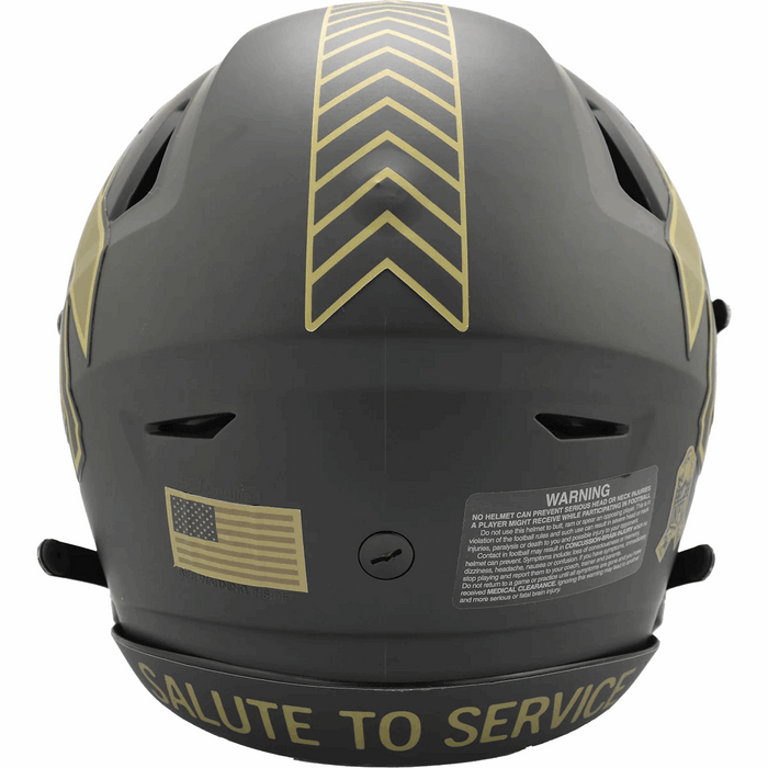 Buffalo Bills Authentic SpeedFlex Helmet - Salute To Service 2025 - Game Day Treasures