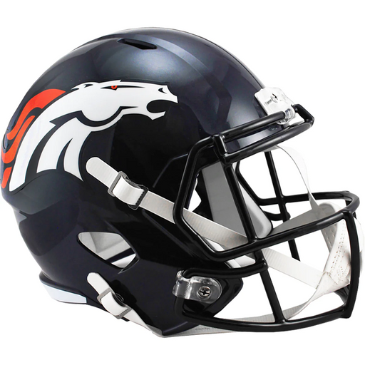 Denver Broncos Replica Riddell Speed Throwback Helmet (1997-2023) - Game Day Treasures