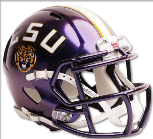 lsu speedflex helmet Tigers - Paul M Hebert Law Center - LSU Campus and tailgate LSU Tigers Football Helmet -