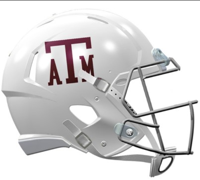 Texas A&M Aggies Authentic Riddell Speed Helmet - 1975 Throwback - Game Day Treasures