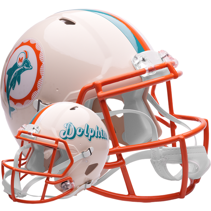 Miami Dolphins Authentic Speed Helmet - RETRO