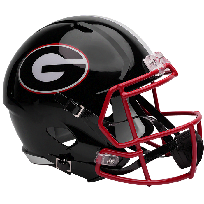 Georgia Bulldogs Replica Riddell Speed Helmet - Black - Game Day Treasures