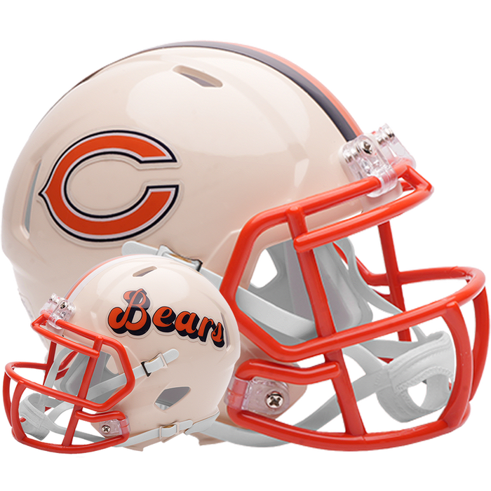 Chicago Bears Riddell Mini Speed Helmet - RETRO