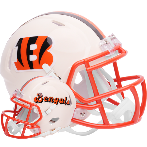 Cincinnati Bengals Riddell Mini Speed Helmet - RETRO - Game Day Treasures