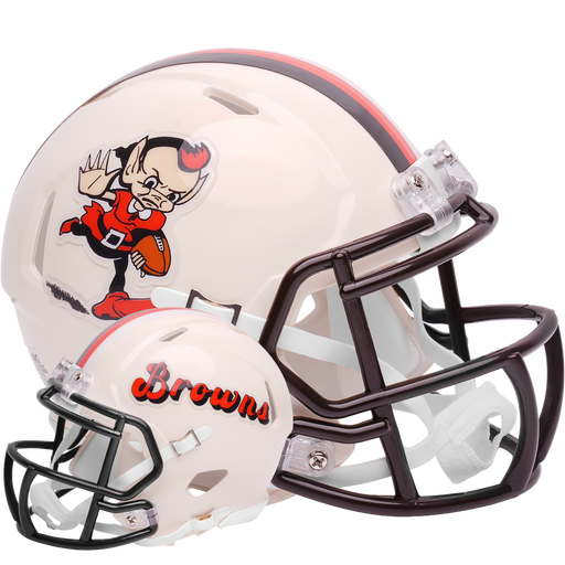 Cleveland Browns Riddell Mini Speed Helmet - RETRO - Game Day Treasures