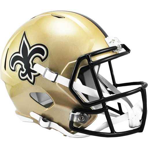 New Orleans Saints Replica Riddell Speed Helmet - Game Day Treasures