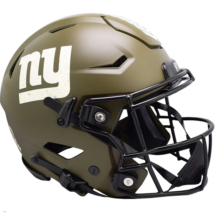 New York Giants Authentic Full Size SpeedFlex Helmet - Salute To Service