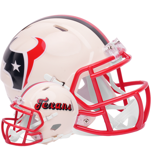 Houston Texans Riddell Mini Speed Helmet - RETRO - Game Day Treasures