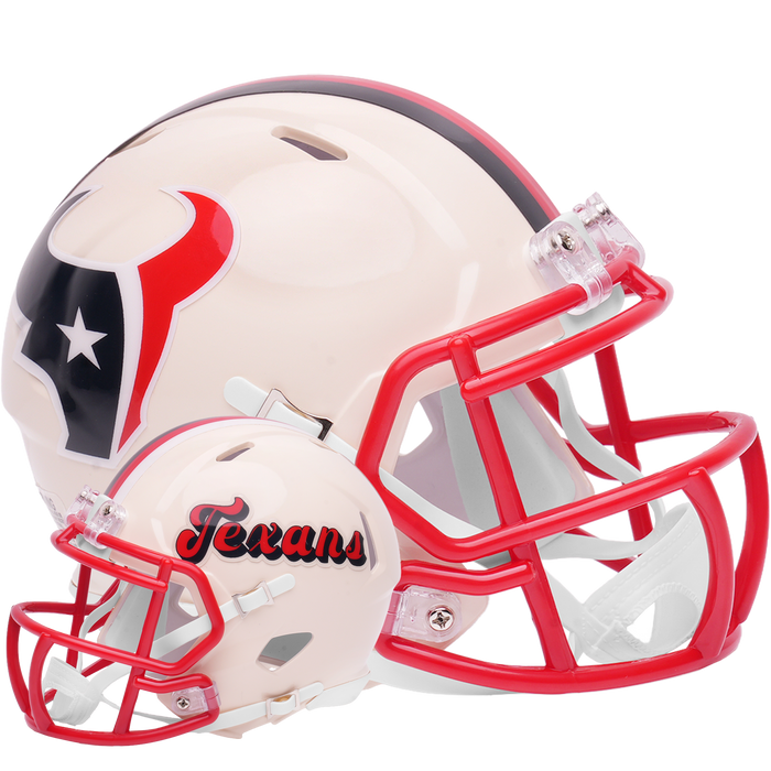 Houston Texans Riddell Mini Speed Helmet - RETRO