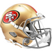 San Francisco 49ers Replica Riddell Speed Helmet - Game Day Treasures