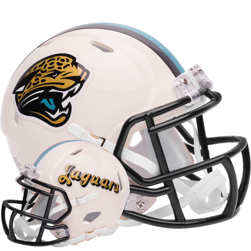 Jacksonville Jaguars Riddell Mini Speed Helmet - RETRO - Game Day Treasures