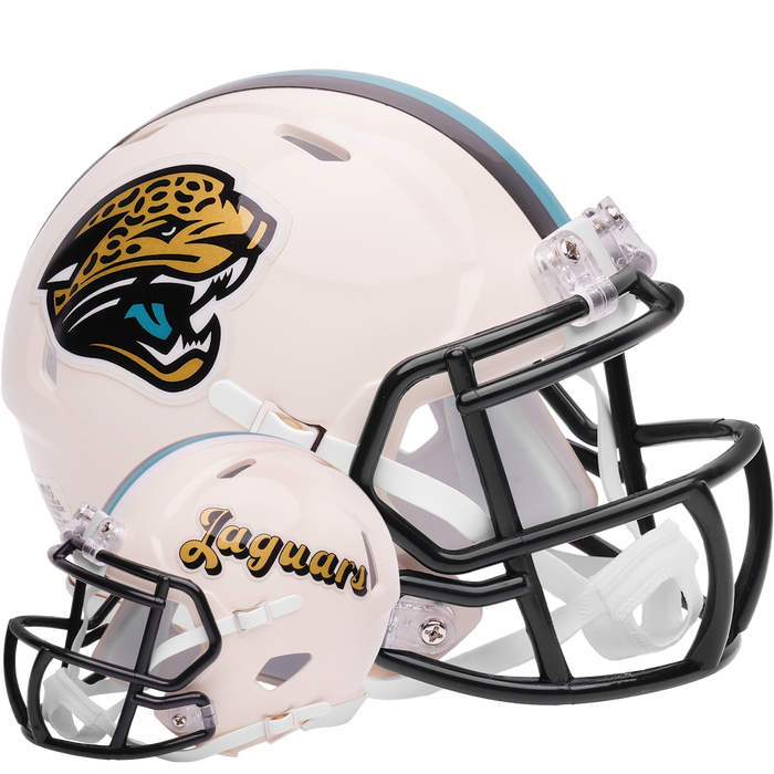 Jacksonville Jaguars Riddell Mini Speed Helmet - RETRO