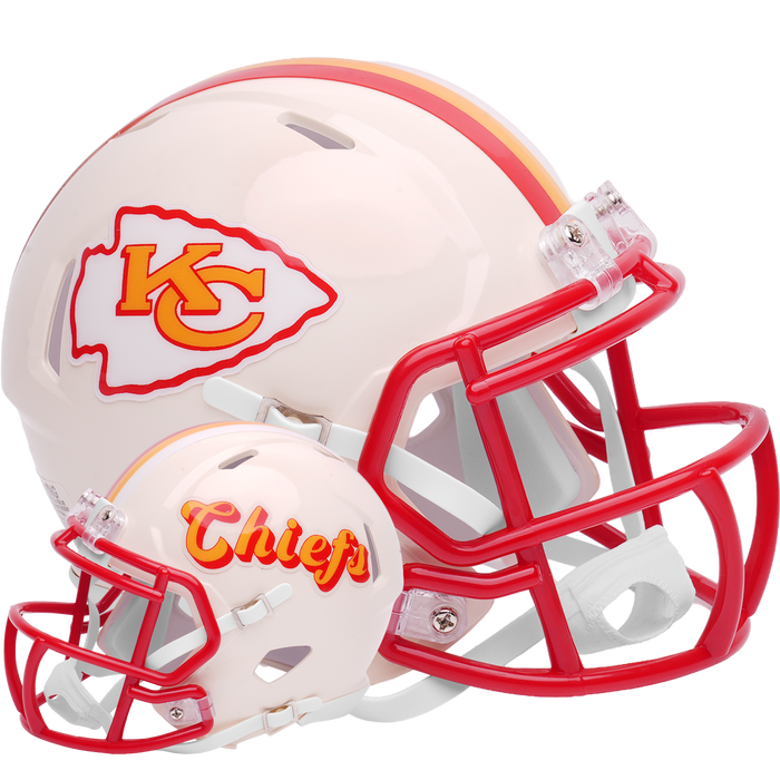 Kansas City Chiefs Riddell Mini Speed Helmet - RETRO