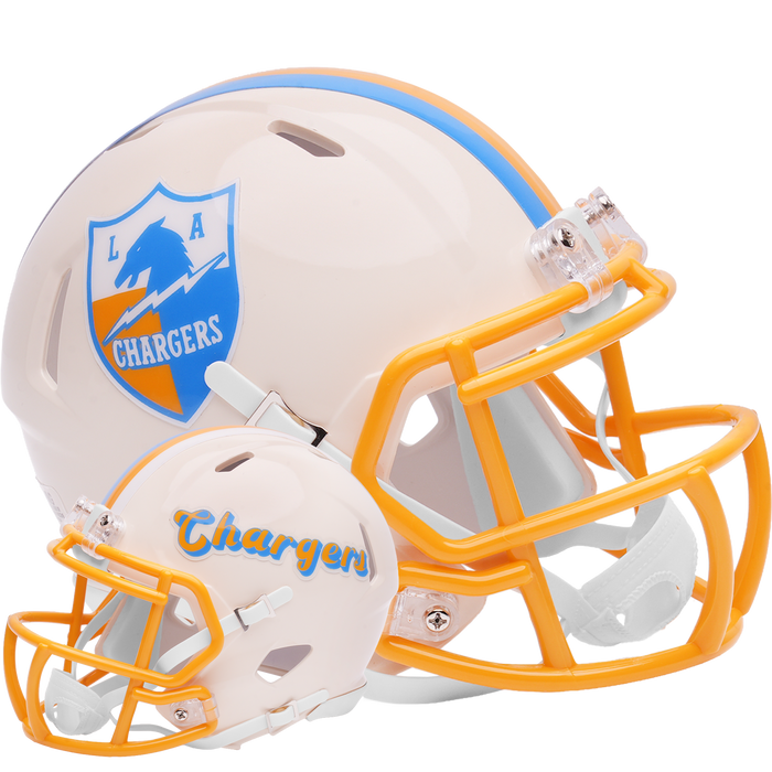 Los Angeles Chargers Riddell Mini Speed Helmet - RETRO