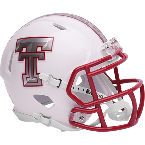 Texas Tech Red Raiders Mini Speed Helmet - Galvanised - Game Day Treasures