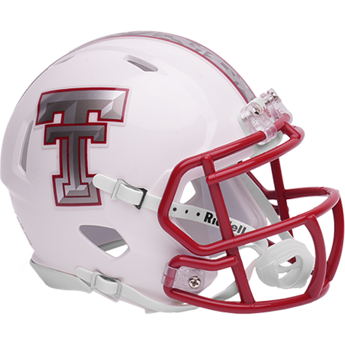 Texas Tech Red Raiders Mini Speed Helmet - Galvanised