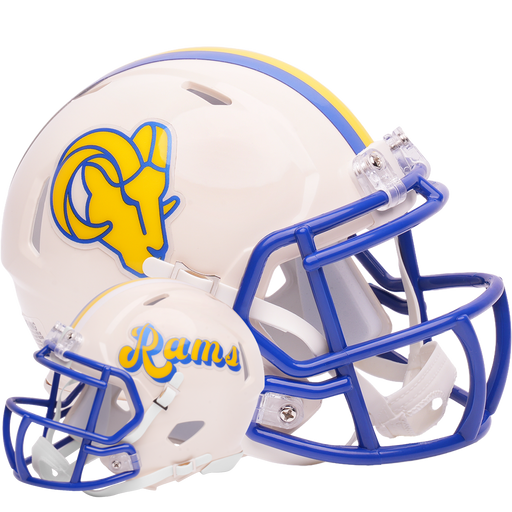 Los Angeles Rams Riddell Mini Speed Helmet - RETRO - Game Day Treasures