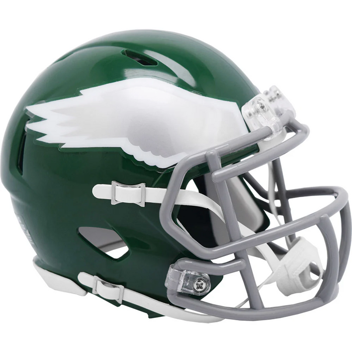 Philadelphia Eagles Mini Throwback Speed Helmet - 1974 to 1995 - Game Day Treasures
