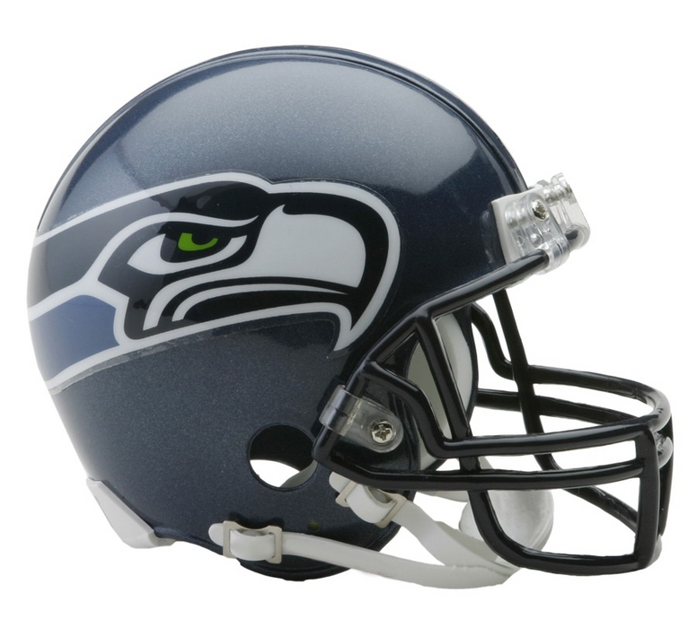 Seattle Seahawks Riddell VSR4 Mini Helmet - 2002 to 2011 - Limited Edition