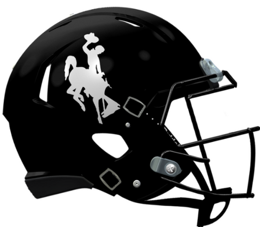Wyoming Cowboys Riddell Mini Speed Helmet - Black - Game Day Treasures