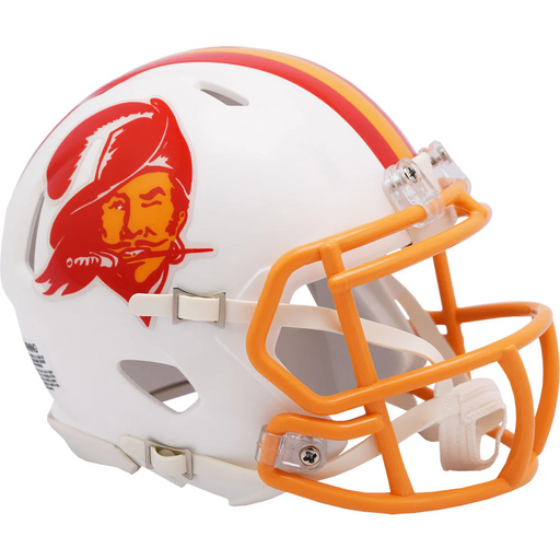 Tampa Bay Buccaneers Mini Throwback Speed Helmet - 1976 to 1996 - Game Day Treasures