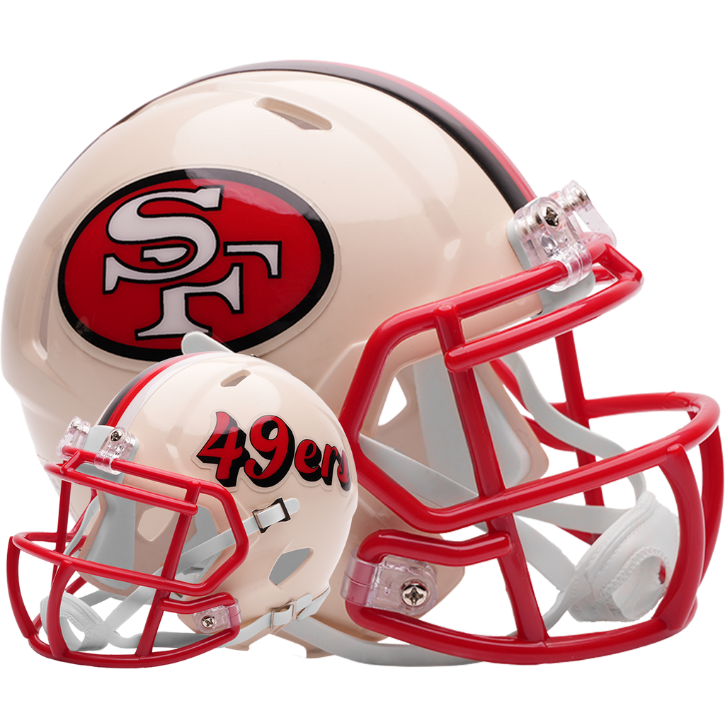 San Francisco 49ers Football Helmets | NFL Officially Licensed — Game ...