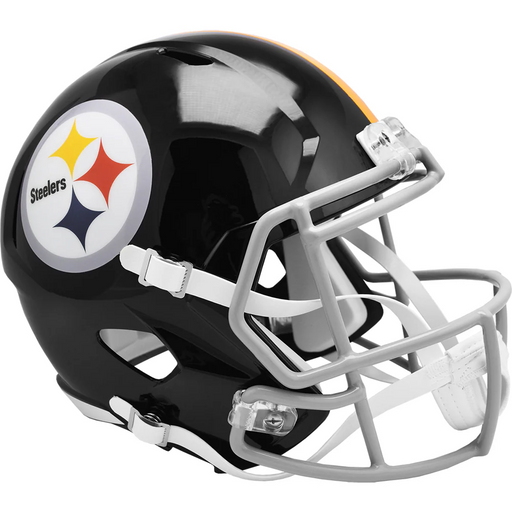 Pittsburgh Steelers Replica Throwback Speed Helmet (1963-1976) - Game Day Treasures